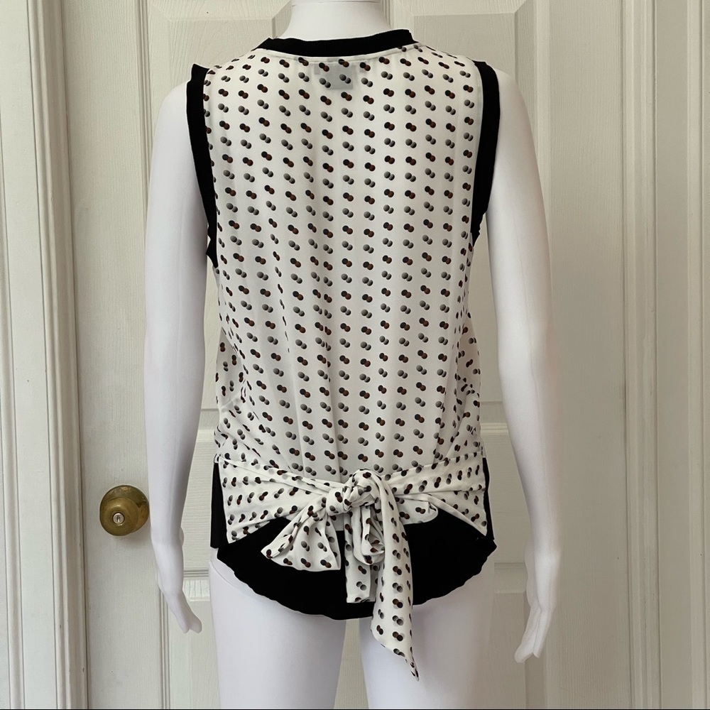 Trouve Belted Blouse size Small - Picture 4 of 9